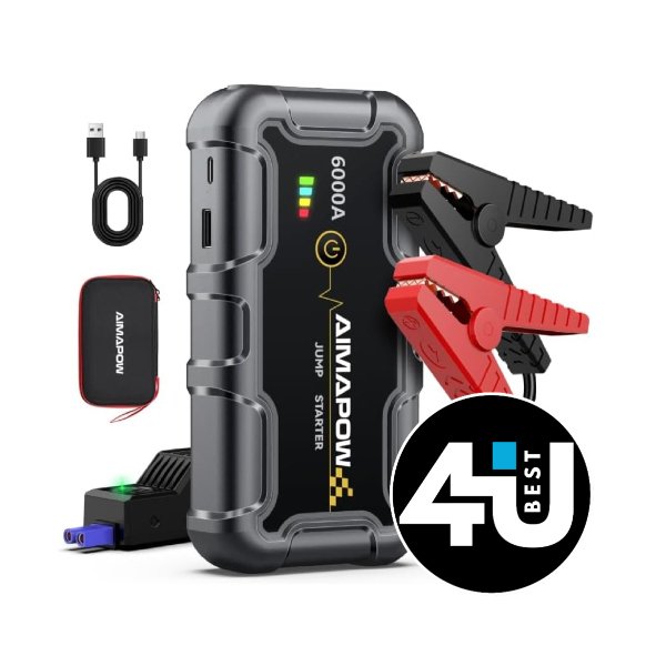 Opinión AIMAPOW A20: arrancador multifunción de alto rendimiento