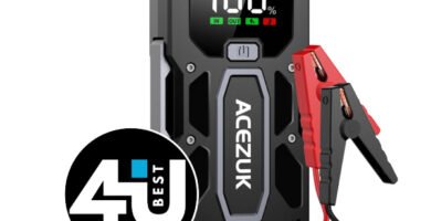 ACEZUK M01: el arrancador portátil superventas que no puede faltar en tu coche