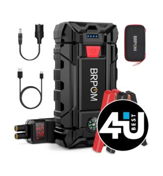 BRPOM BM300 – Potencia de 6000A para arrancar cualquier vehículo sin esfuerzo