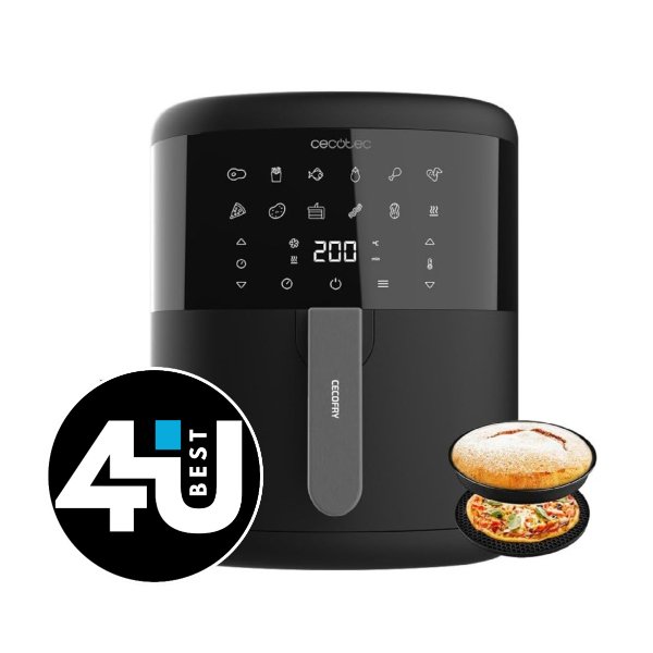 Cecofry Bombastik 6000: Freidora de aire superventas con gran capacidad y precisión