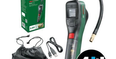 Bosch EasyPump: inflador portátil inteligente y potente