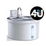 FEELNEEDY FN-W08L: fuente inalámbrica inteligente 3,5 L para gatos que mantiene el agua siempre fresca