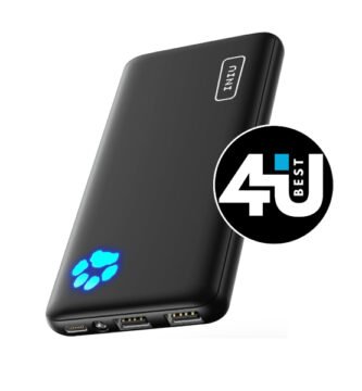 INIU 10000 mAh: carga rápida, diseño fino y precio asequible