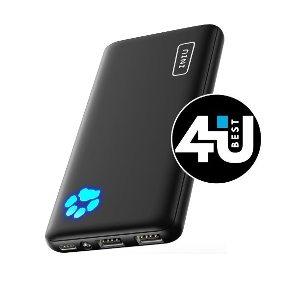 INIU 10000 mAh: carga rápida, diseño fino y precio asequible