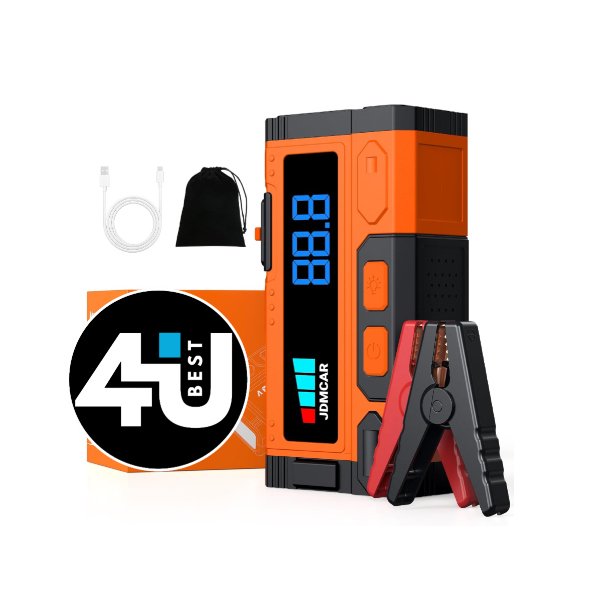 Opinión JDMCAR 5000A: arrancador portátil seguro y eficaz