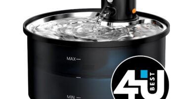 VKIMISS W1: una fuente para gatos sin cable de 3.2 L para hidratación constante y segura