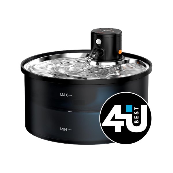 VKIMISS W1: una fuente para gatos sin cable de 3.2 L para hidratación constante y segura