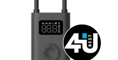 Opiniones del Xiaomi Air Compressor 2 – inflador digital con batería y pantalla LED