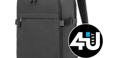 Mochila Xkdoai 40x20x25: compacta, cómoda y lista para volar sin coste extra