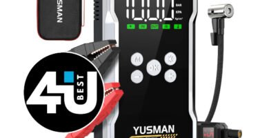 Opinión del YUSMAN F03: arrancador 6000A con compresor integrado